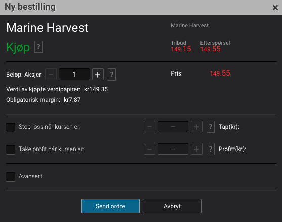 Marine Harvest Markets
